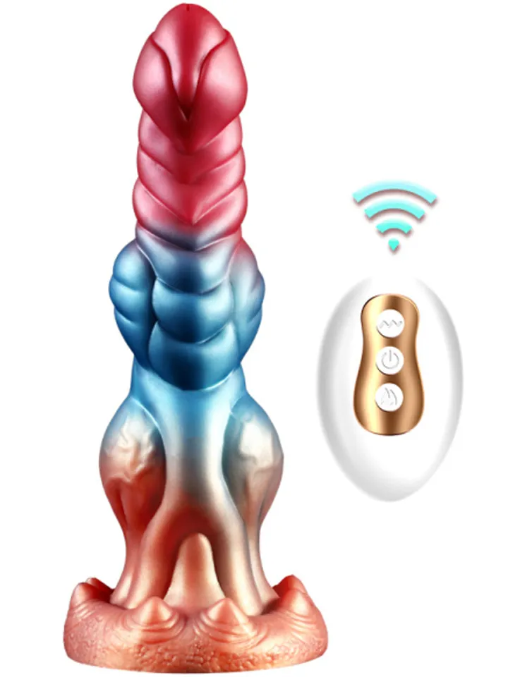 Drakolis Vibrating & Heating Dildo 25 cm Dragon dildo |  | Intimast
