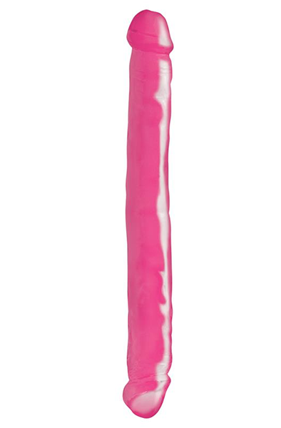 Basix Double Dong Pink 30,5 cm Dubbeldildo |  | Intimast