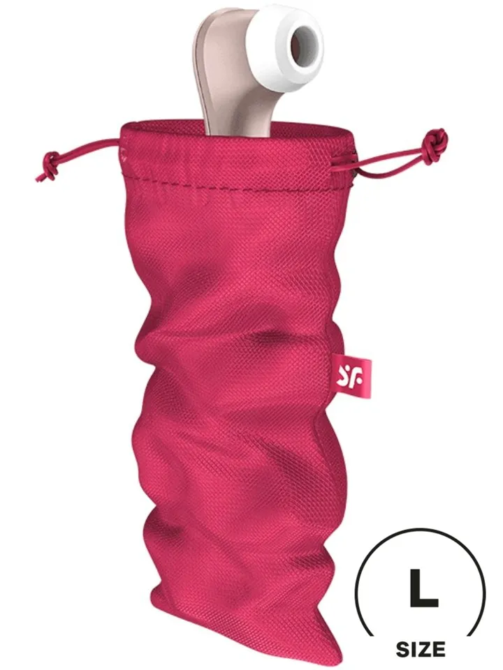 Satisfyer Treasure Toy Bag Large Pink Förvaringspåse | | Intimast