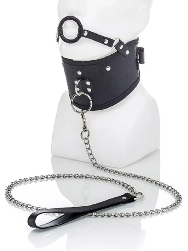 Zenn Collar With Mouth Ring & Leash Halsband & koppel |  | Intimast