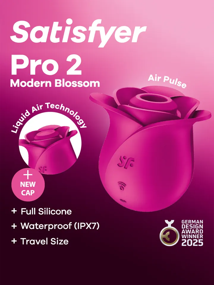 Satisfyer Pro 2 Modern Blossom Lufttrycksvibrator | | Intimast