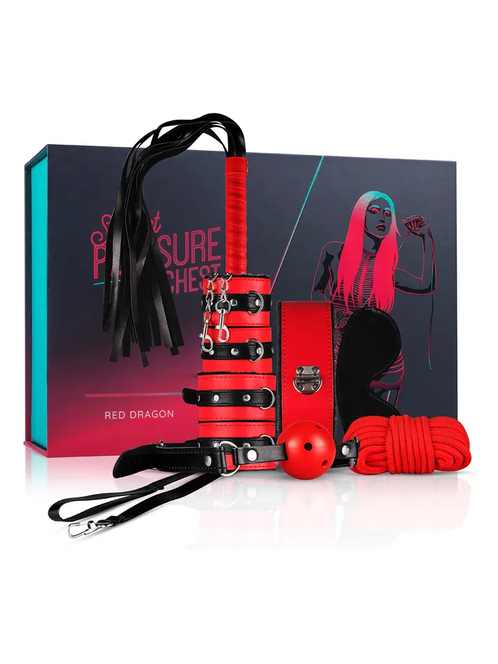 Secret Pleasure Chest Red Dragon Bondage paket |  | Intimast