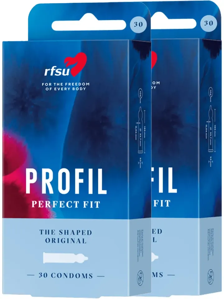 RFSU Profil Kondomer 60-pack Storpack kondomer |  | Intimast