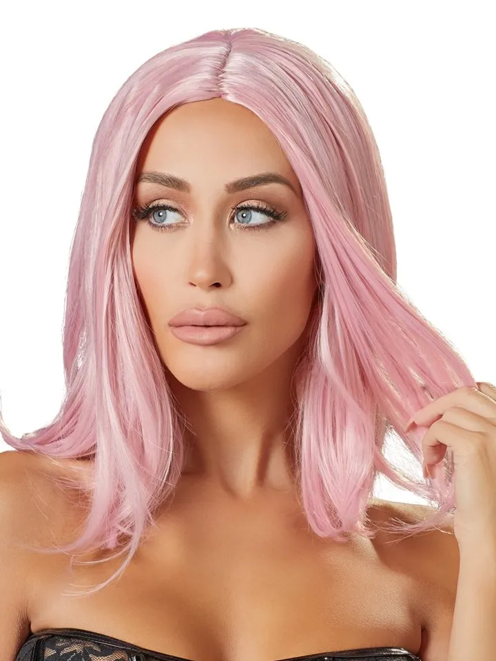Cottelli Collection Pink Wig Rosa Peruk | | Intimast