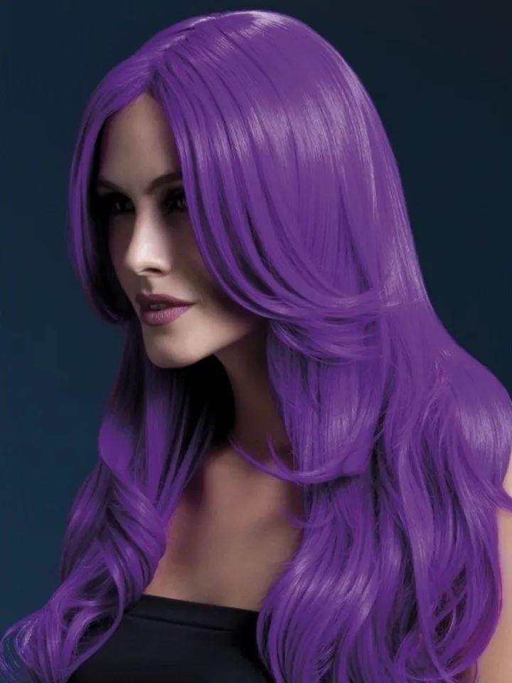Fever Khloe Wig Neon Purple Peruk |  | Intimast