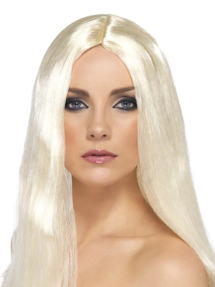 Star Style Long Straight Wig Blonde Blond Peruk |  | Intimast