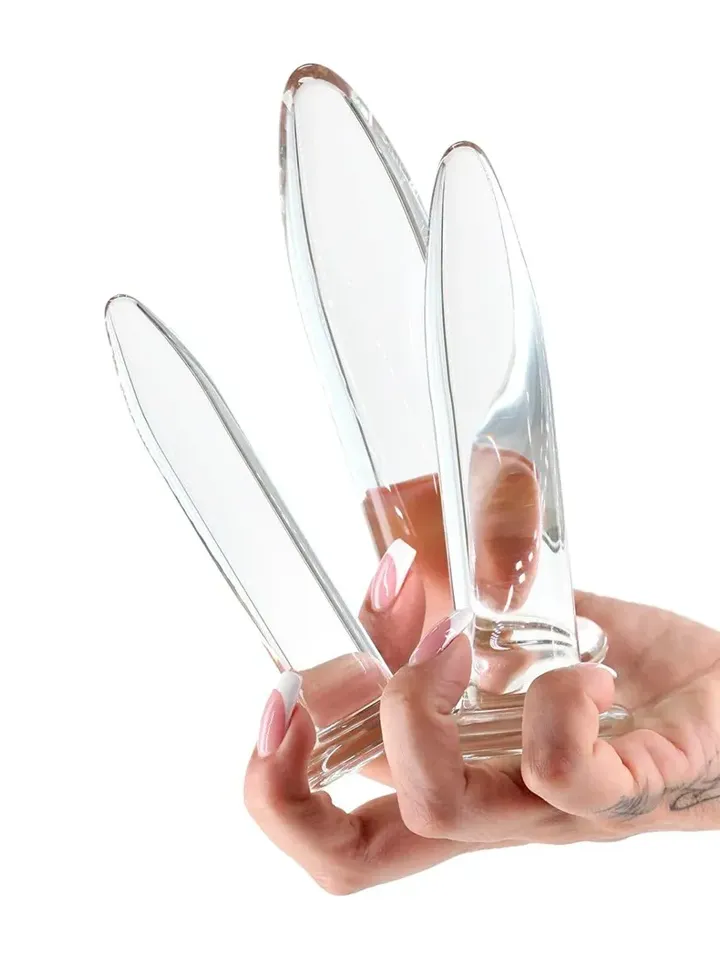 Trainer Kit Clear Glass Glasdildo | | Intimast