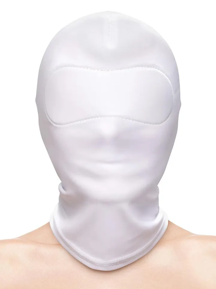 Fetish & Fashion Closed Hood White BDSM mask |  | Intimast