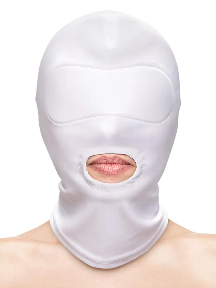 Fetish & Fashion Mouth Hood White BDSM mask |  | Intimast