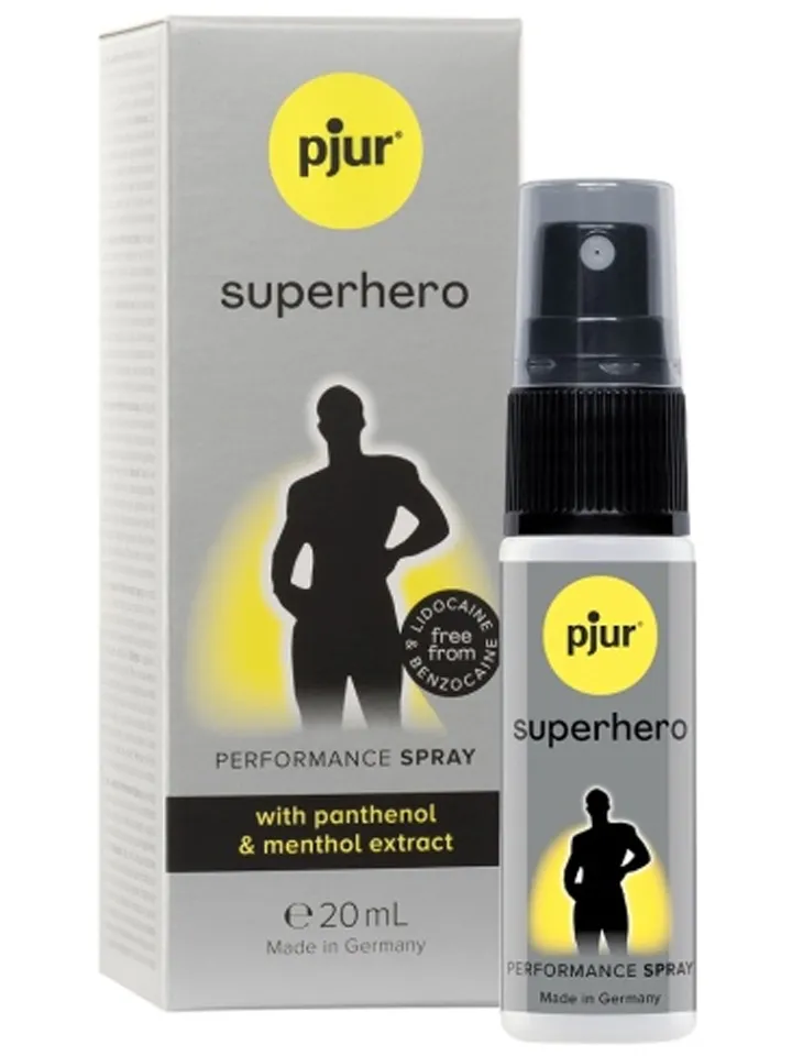 Pjur Superhero Performance Spray 20ml Uthållighetshöjande spray |  | Intimast