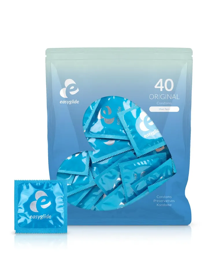 EasyGlide Original Condoms 40-pack Kondomer |  | Intimast