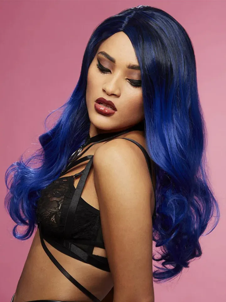 Manic Panic Midnight Blue Waves Wig Peruk |  | Intimast