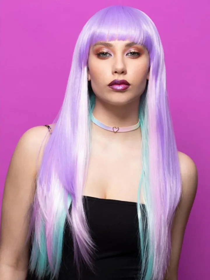 Manic Panic Lavender & Aqua Wig Peruk |  | Intimast