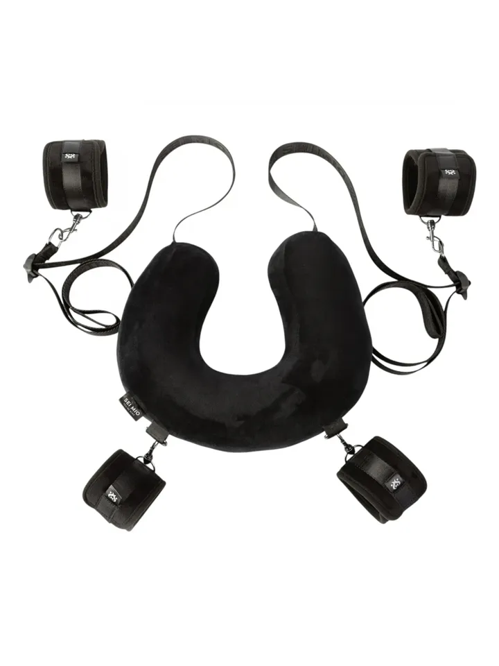 Sei Mio Deluxe Sex Position Restraint System Hand och fotbojor | | Intimast