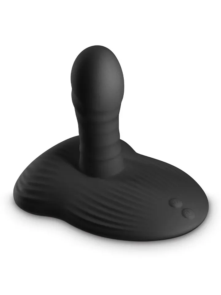 Renegade Thrust & Grind Black App Control Analdildo med vibration | | Intimast