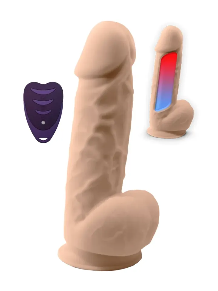 Silex-D Vibrating Dildo 21,5 cm Dildo med vibrator | | Intimast