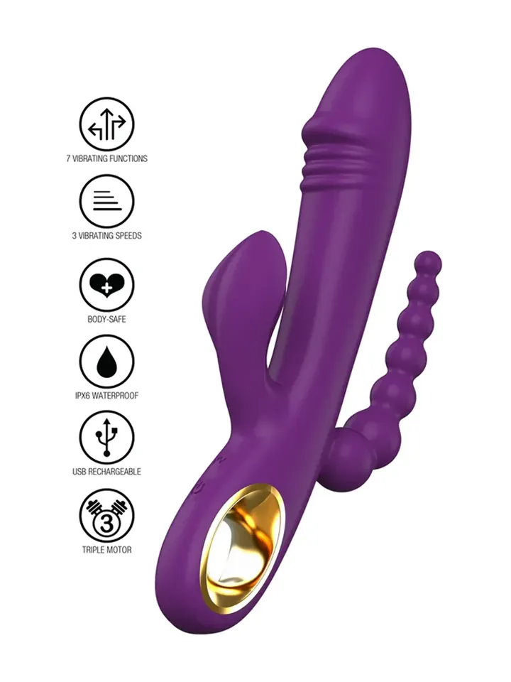 Caleona Triple Temptation Rabbitvibrator |  | Intimast