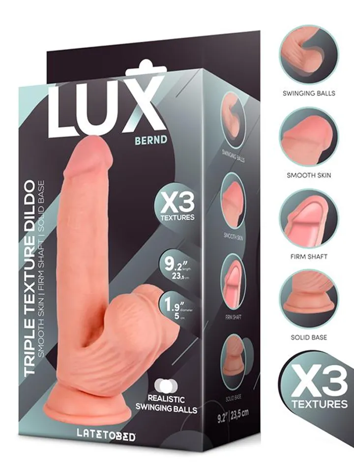 Bernd Triple Density Swinging Balls Dildo 23,5 cm Realistisk dildo |  | Intimast