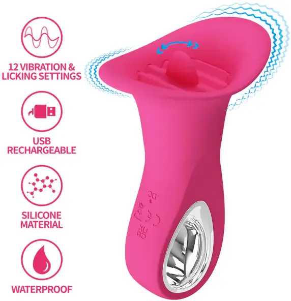 Clyde Vibrating Licking Tongue Klitorisvibrator | | Intimast