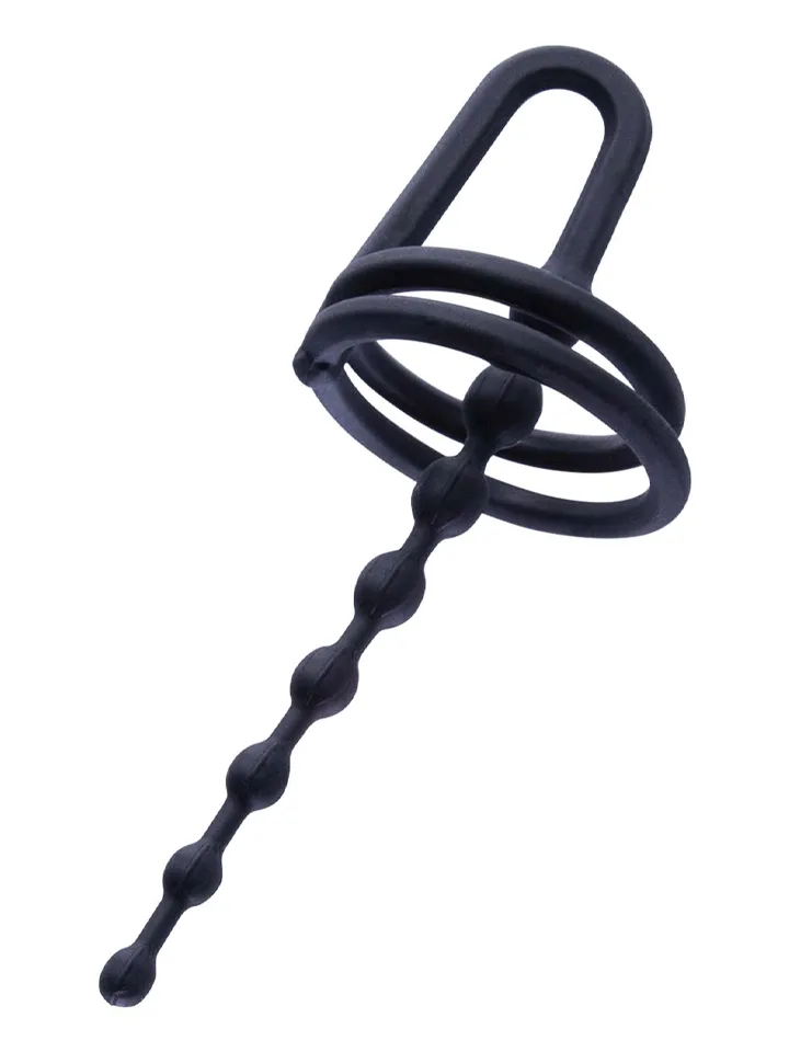 Bliss Urethral Plug With Glans Straps Dilator |  | Intimast