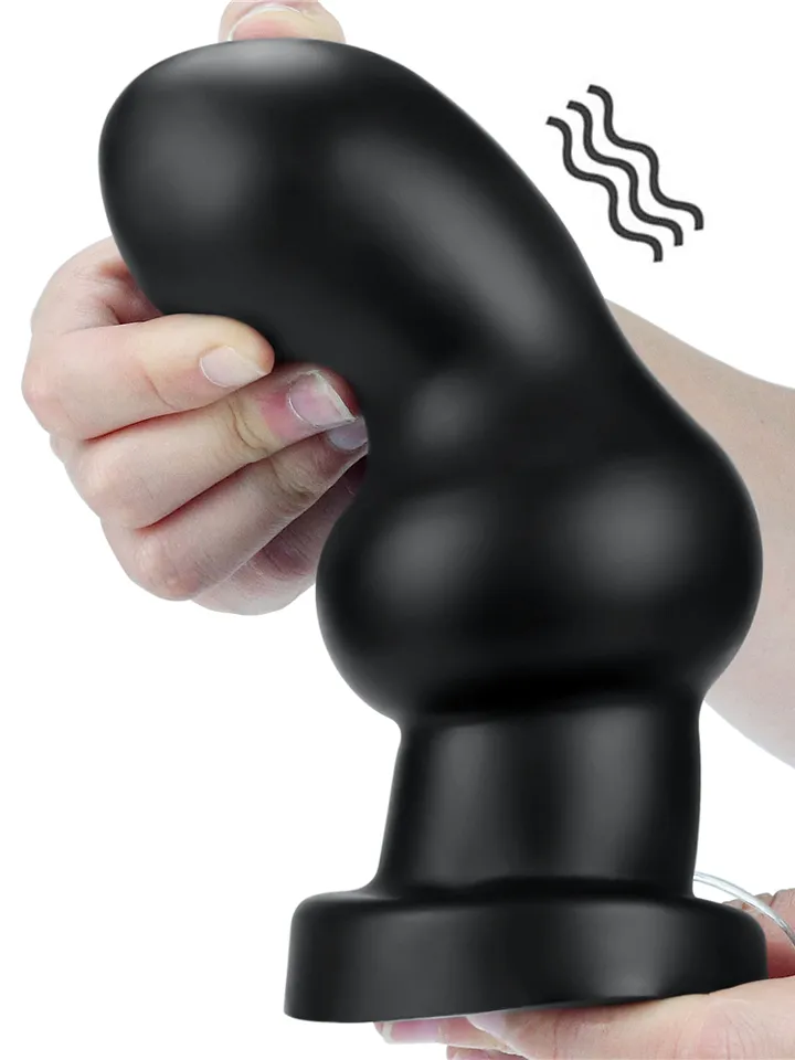 King Sized Vibrating Anal Rammer 18cm XL Buttplug | | Intimast