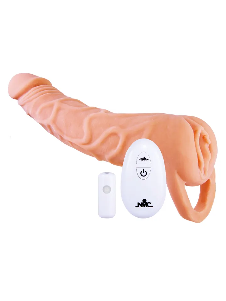 Extendor+ 2in1 With Vibrating Bullet Penisförlängare/Sleeve med vibrator |  | Intimast