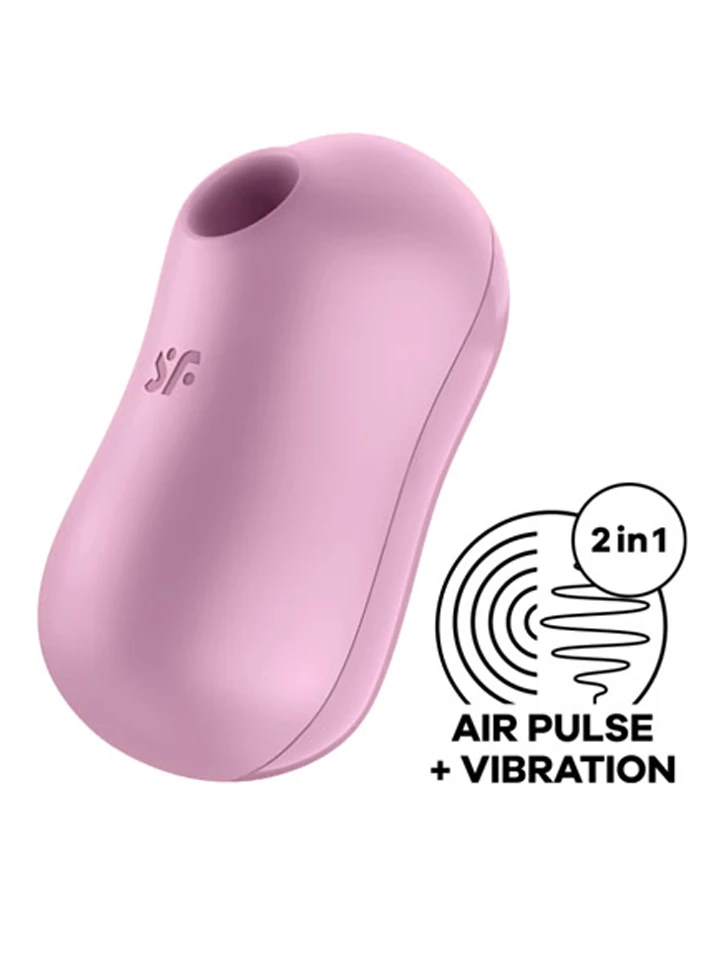 Satisfyer Cotton Candy Airpulse Stimulator Lufttrycksvibrator |  | Intimast