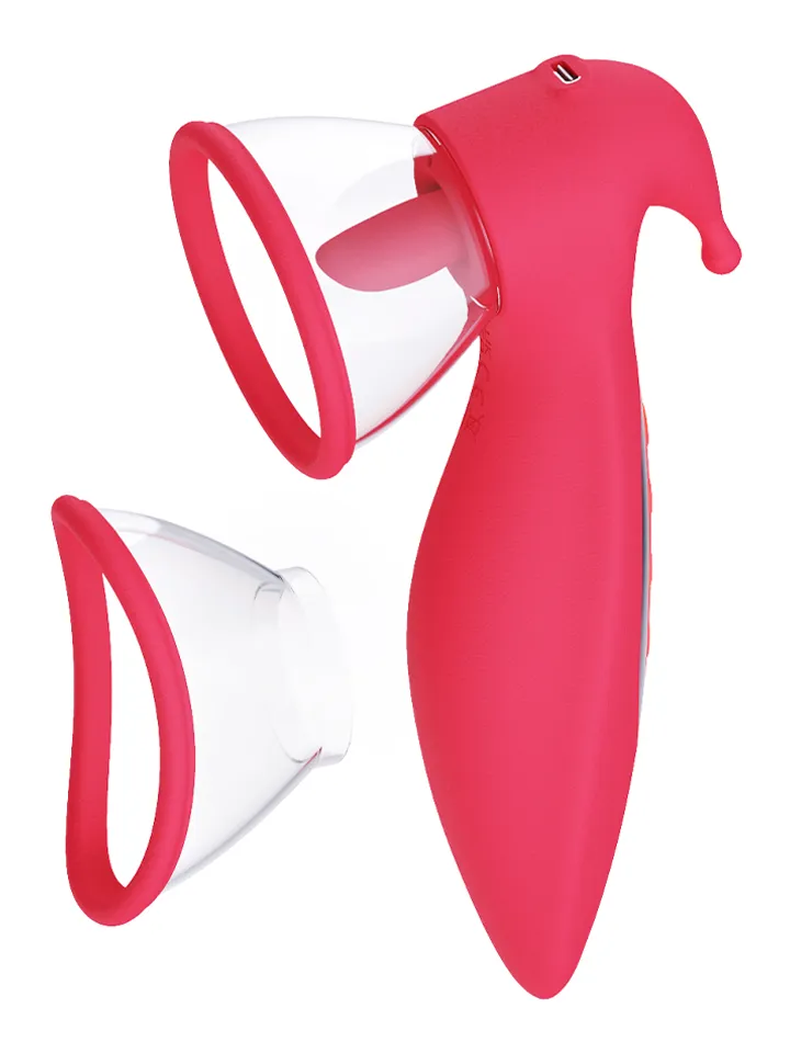 OohYes! Lick & Suck Me Honey Klitoris och vagina pump |  | Intimast