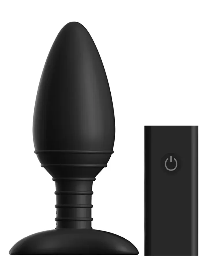 Ace Large Remote Control Vibrating Butt Plug Analplugg med vibrator | | Intimast