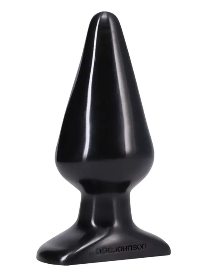 Doc Johnson Butt Plug Large Black Analplugg |  | Intimast