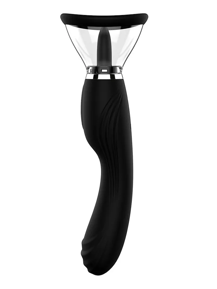 Clitoral Licking Pump With G-Spot Vibrator Vibrator | | Intimast