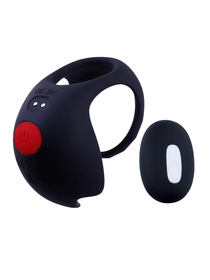 Giga Booster Cock Ring With Scrotal Stimulator Penisring med vibrator | | Intimast