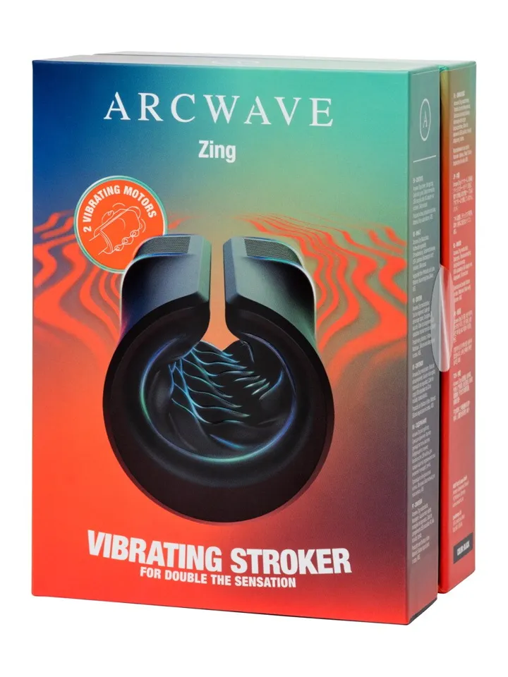 Arcwave Zing Vibrating Stroker Masturbator med vibration | | Intimast