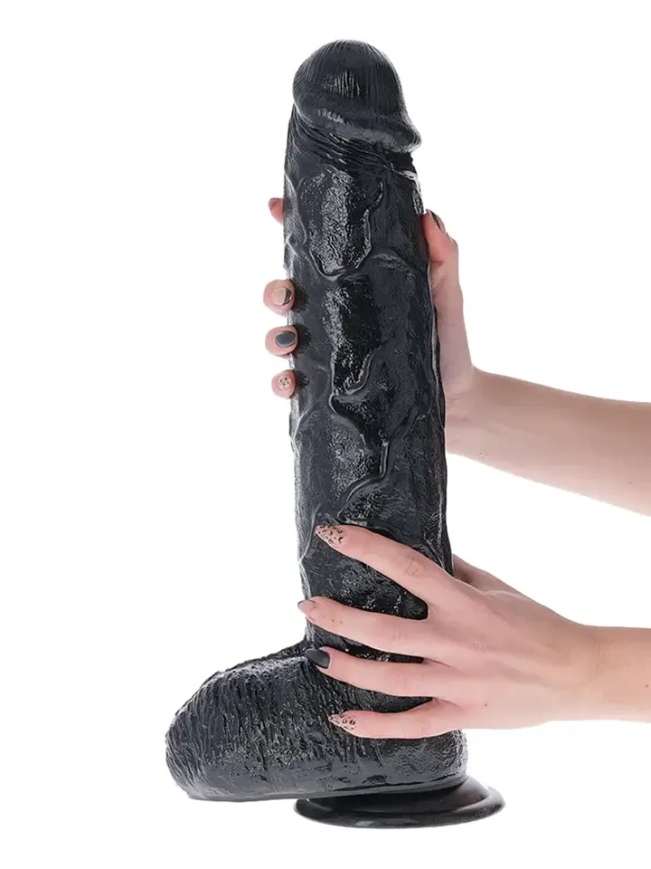 Augustus Extreme Dildo Black 43 cm XL dildo |  | Intimast