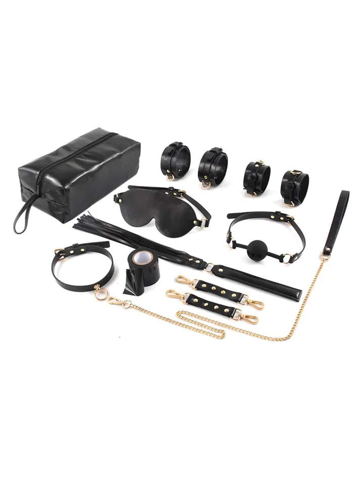 8-pcs Bondage Kit With Storage Bag Bondage paket |  | Intimast
