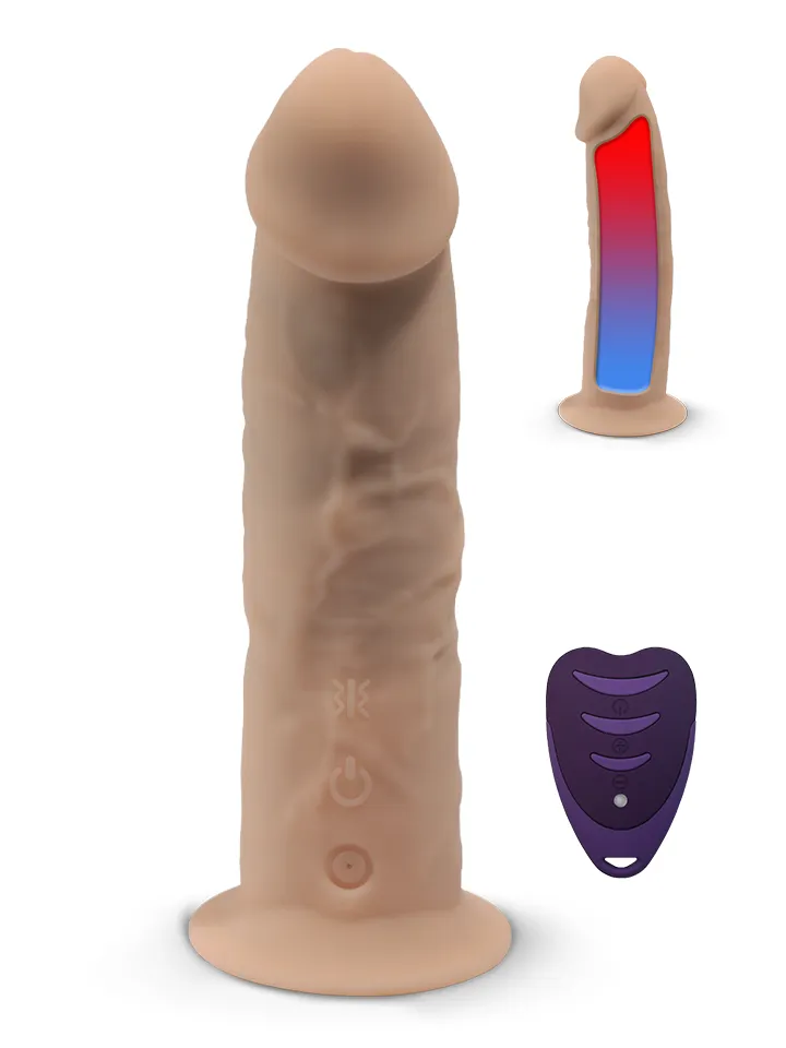 Silex-D Vibrating Dildo 17,5 cm Dilator med vibration | | Intimast
