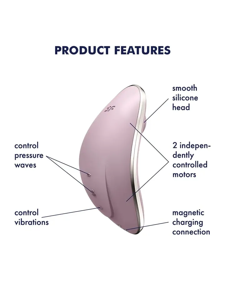 Alternativ bild 1 för Satisfyer Vulva Lover