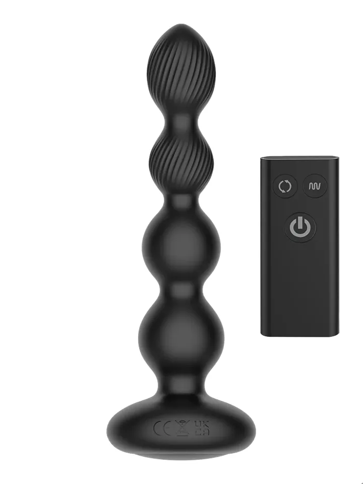Nexus Tornado Rotating Beaded Probe Analdildo med vibration | | Intimast