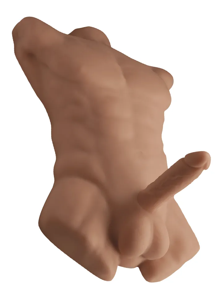 Silex-D Apollo L Male Torso Caramel Sexdocka | | Intimast