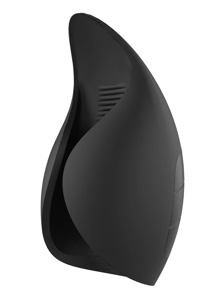 Smooth Power Stroker Black Masturbator med vibration |  | Intimast