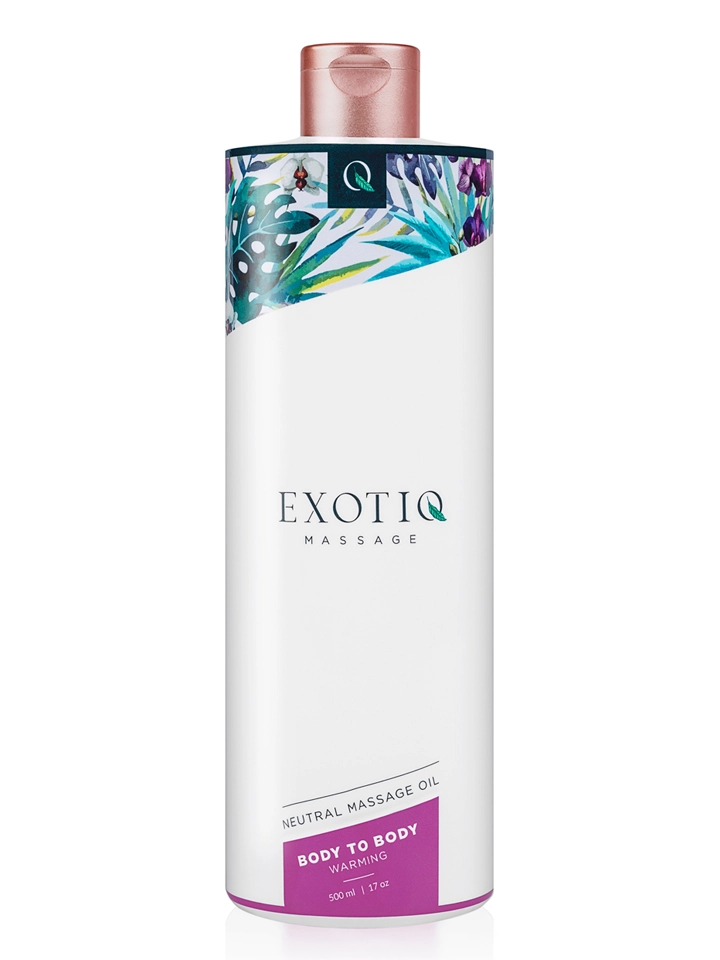 Exotiq Body To Body Warming Massage Oil 500 ml Massageolja |  | Intimast