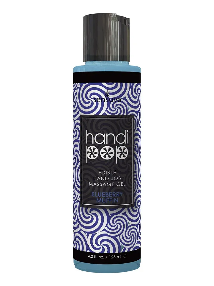 Edible Hand Job Massage Gel Blueberry Muffin 125 ml Runka skönare |  | Intimast