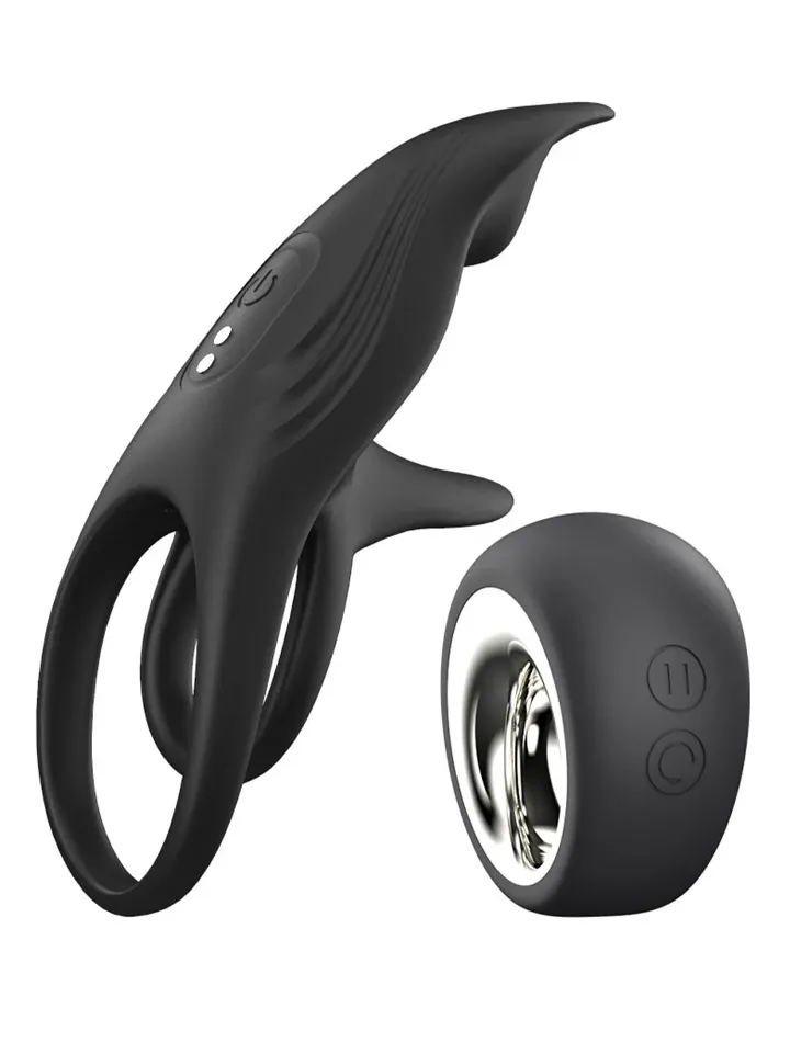 Duet Pulse C-ring With Remote Penisring med vibrator |  | Intimast