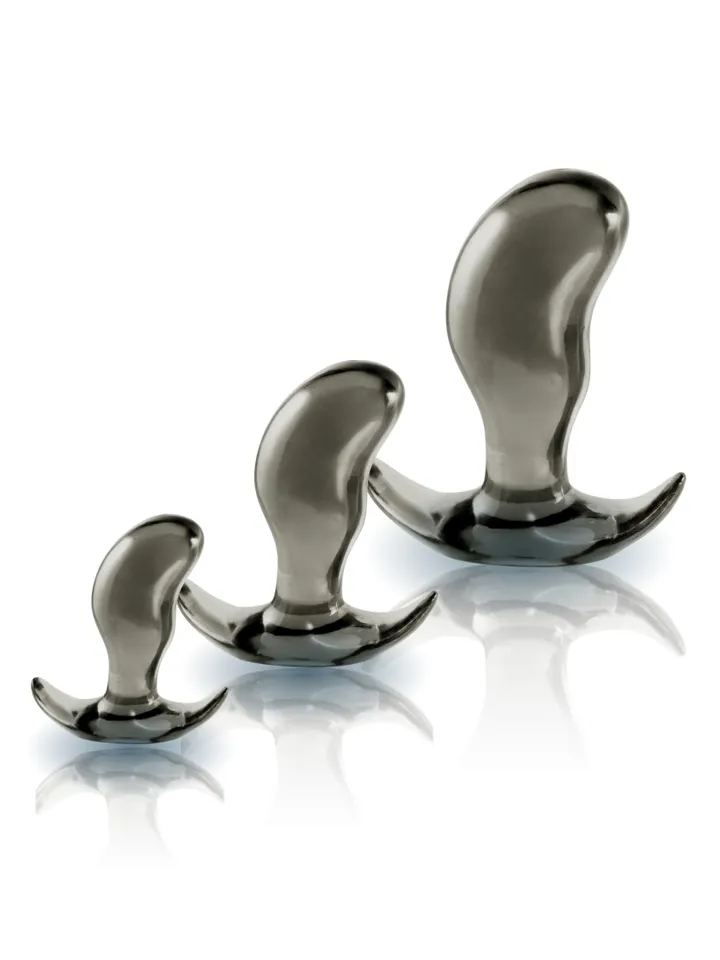 Black Axinite 3 in 1 Aanl Plug Kit Set II Analpluggar paket |  | Intimast