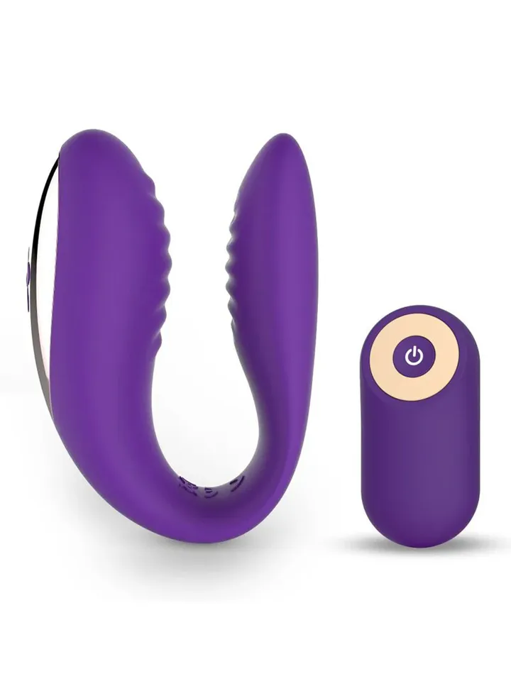 Love Nest Vibrator For Couples Purple Parvibrator |  | Intimast