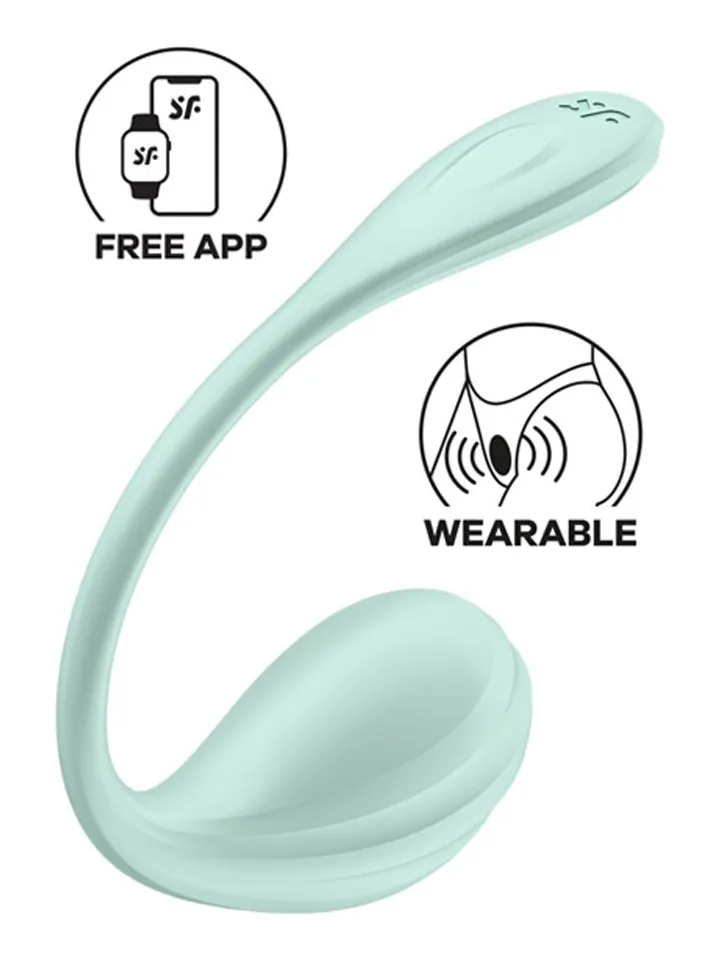 Satisfyer Smooth Petal App Vibrator Appstyrt vibrerande ägg |  | Intimast