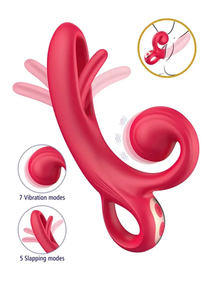 Vibrator With Tongue & Clitoral Stimulation Klitorisstimulator |  | Intimast