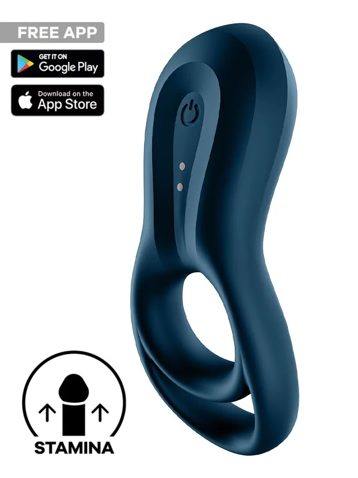 Satisfyer Epic Duo Connect App Penisring med vibrator |  | Intimast