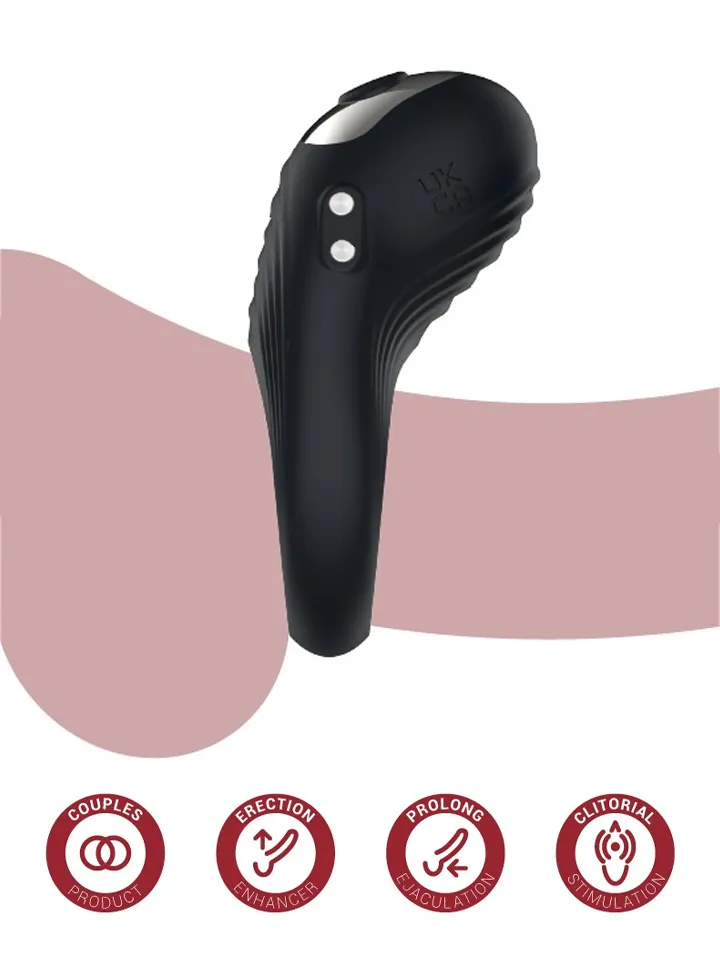 Loop Rechargeable Vibrating Cock Ring Penisring med vibrator |  | Intimast
