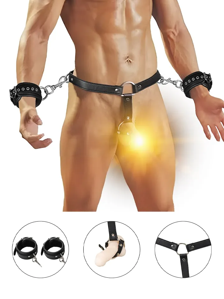 Wild Play Bondage Set For Men Bondage sele |  | Intimast